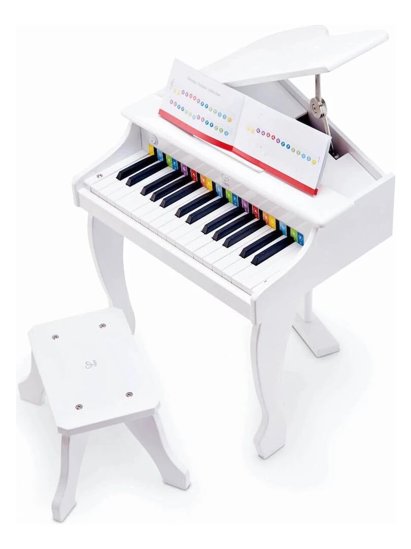 Piano À Queue Électronique Deluxe Blanc N/A