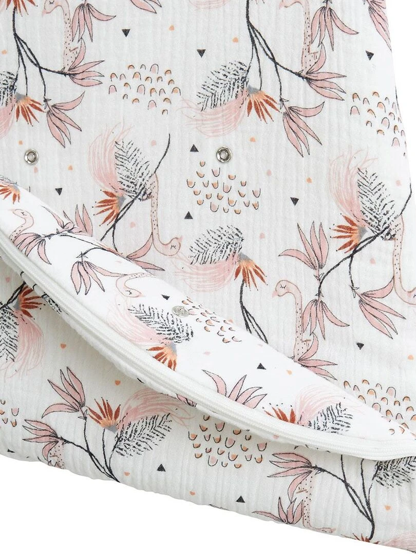 Gigoteuse TOG 2 en gaze de coton Exotic Bird   Ecru