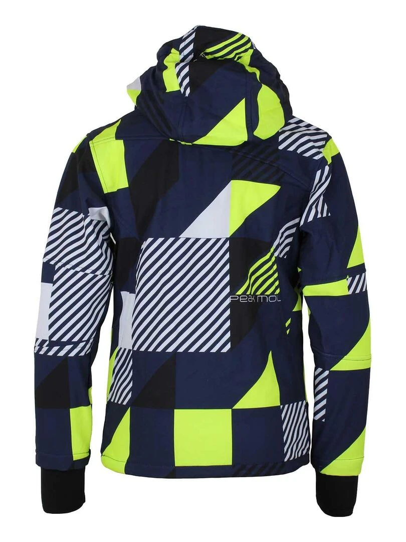 Blouson softshell garçon ECOVER PEAK MOUNTAIN Bleu marine