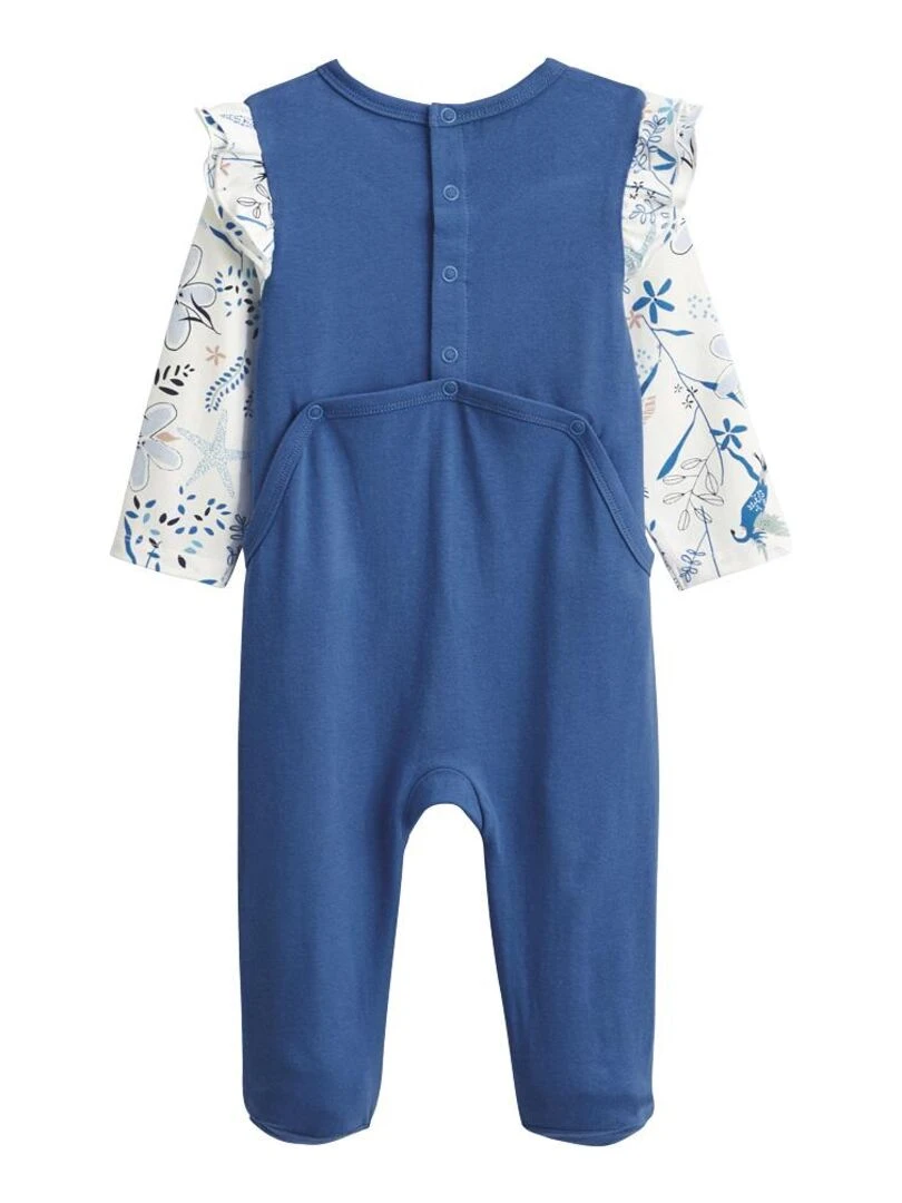 Pyjama bébé Océan d'amour Bleu