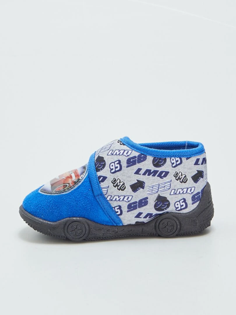 Chaussons à scratch 'Cars'   bleu