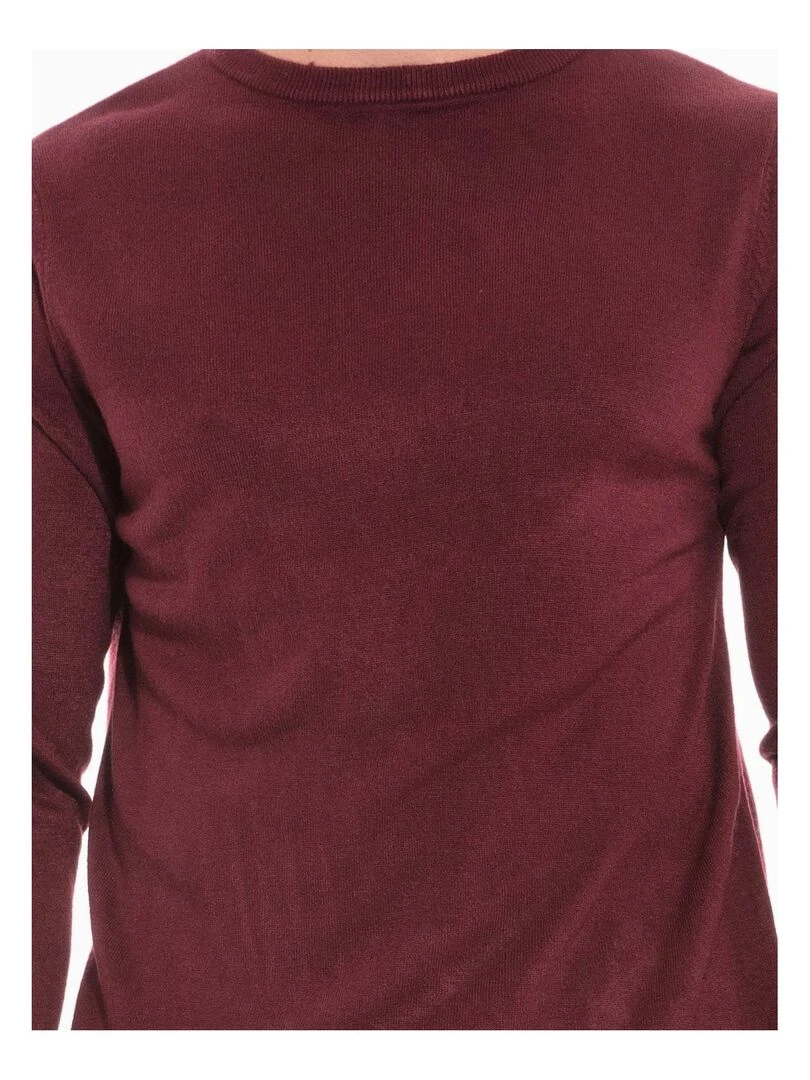 Pull col rond effet cachemire LANNIS   Kaki
