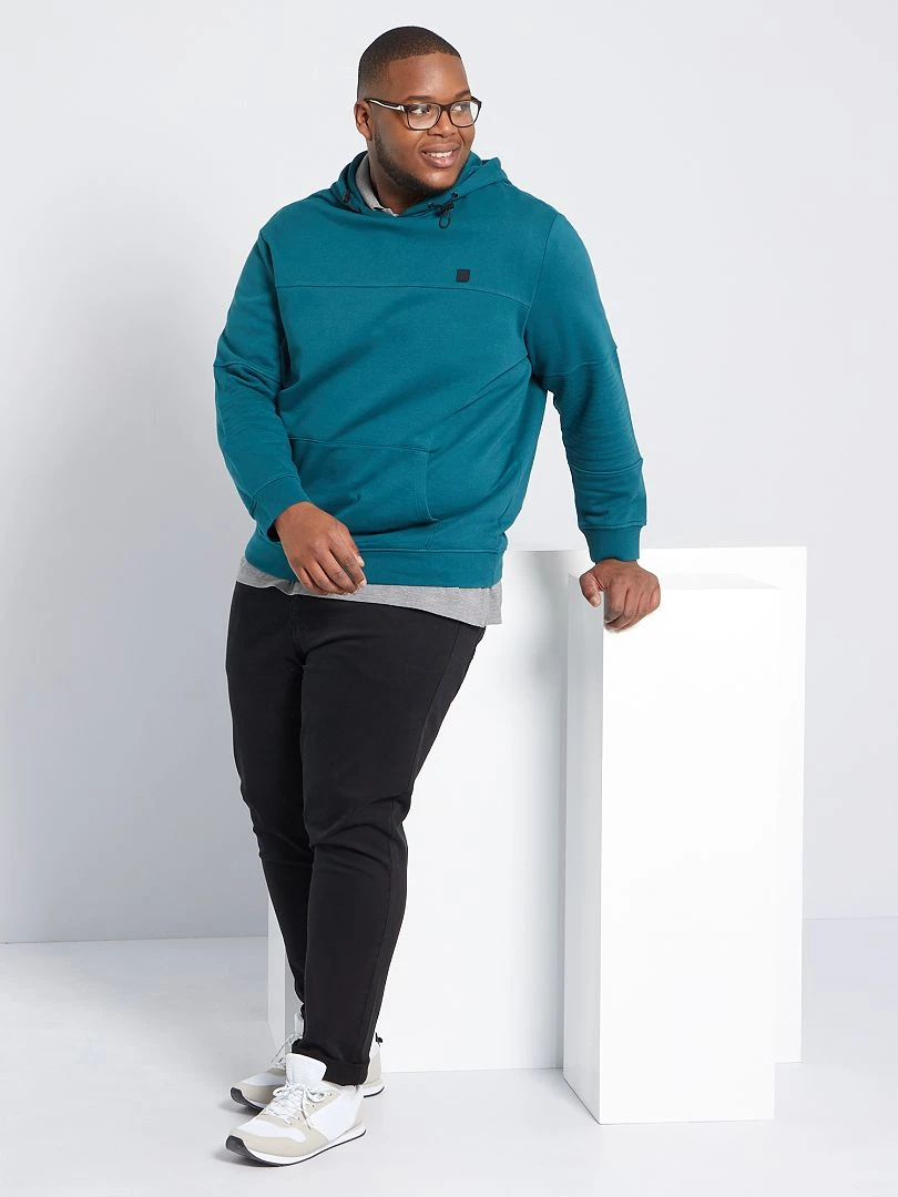 Pantalon slim L32 noir