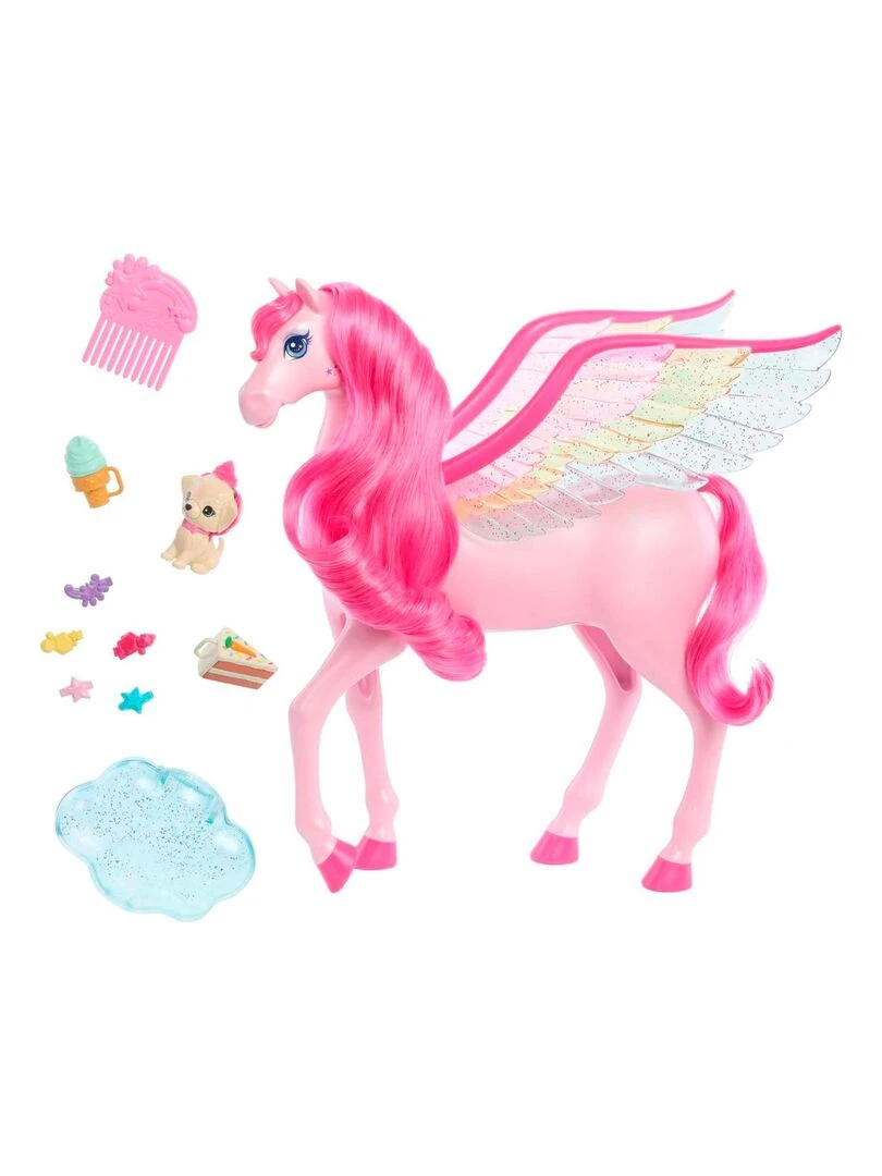 Barbie A touch of Magic Pegase magique caché Multicolore