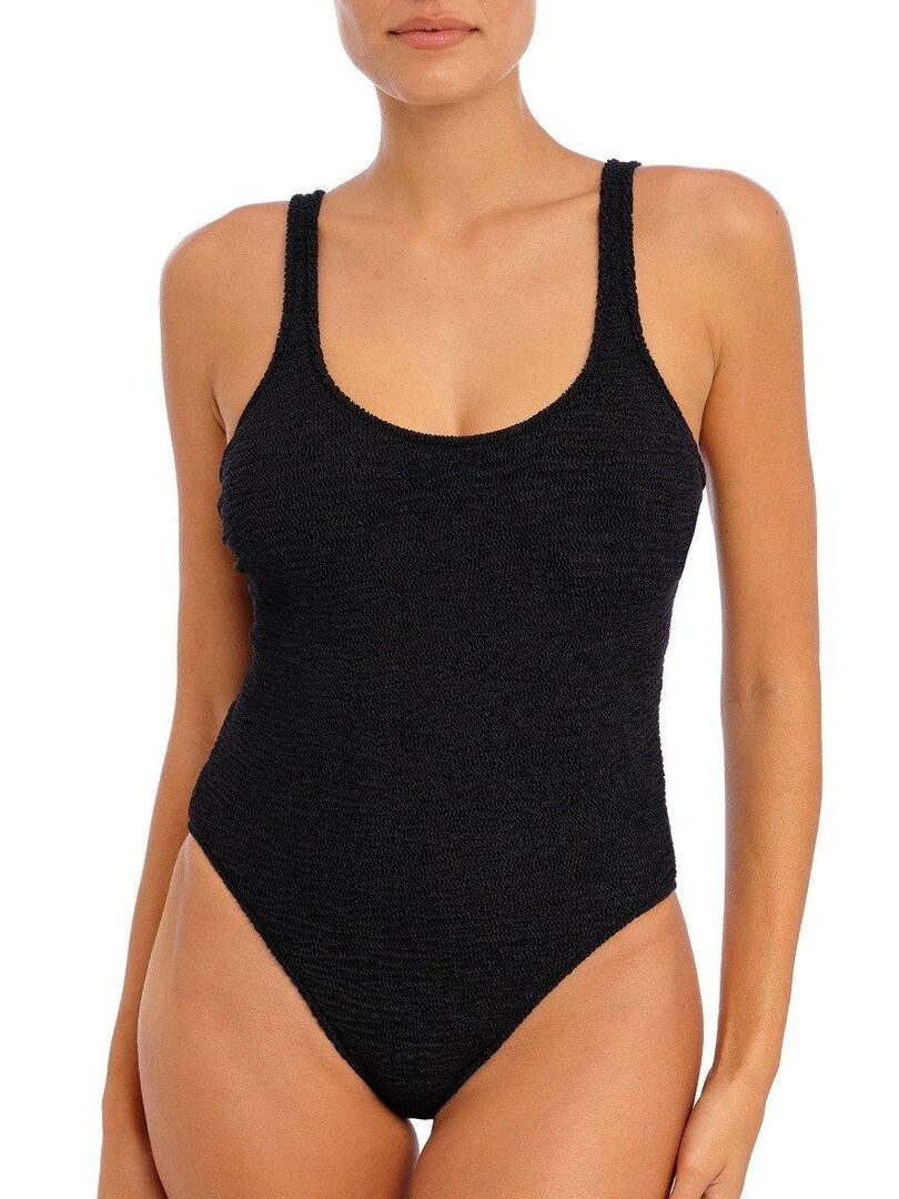 Maillot de bain 1 pièce avec armatures Ibiza waves Noir