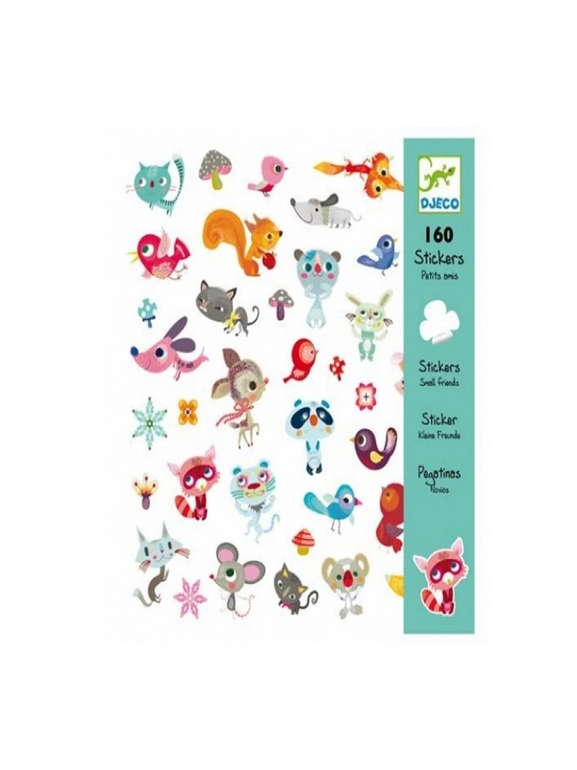 160 Stickers Theme Petits Amis N/A