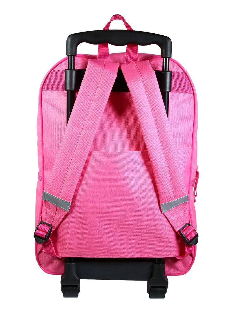 BAGTROTTER Sac à dos à roulettes Minnie So Cool Rose   Rose