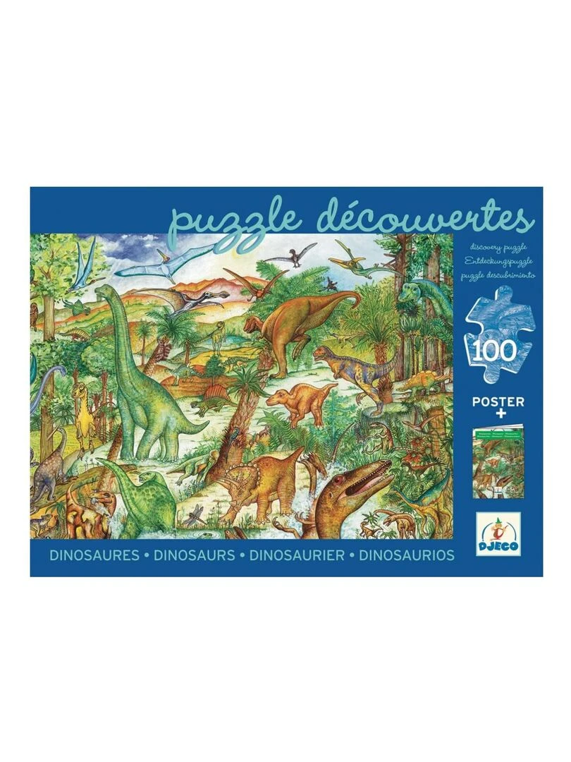 Puzzle Observation 100 P Dinosaures N/A