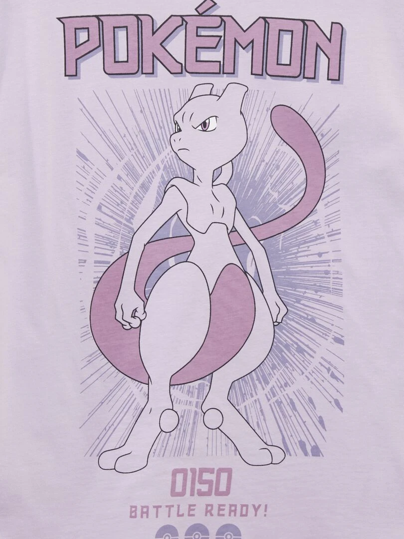 T shirt 'Pokémon'   Violet