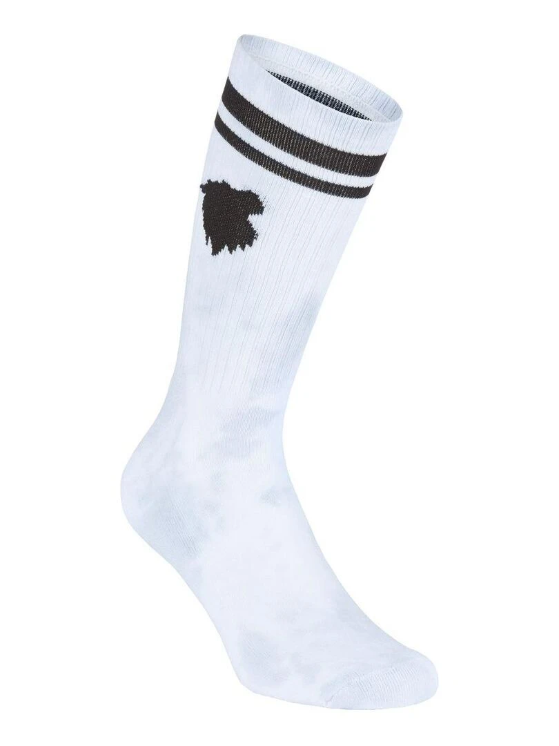 Lot de 2 paires de tennis uni et Tie and Dye Comme Des Loups   Bleu