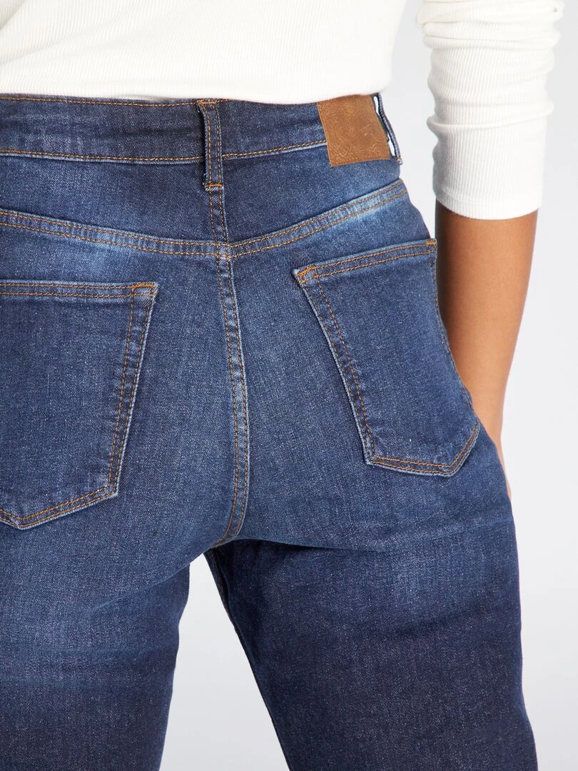 Jean slim en denim   28L   Brut