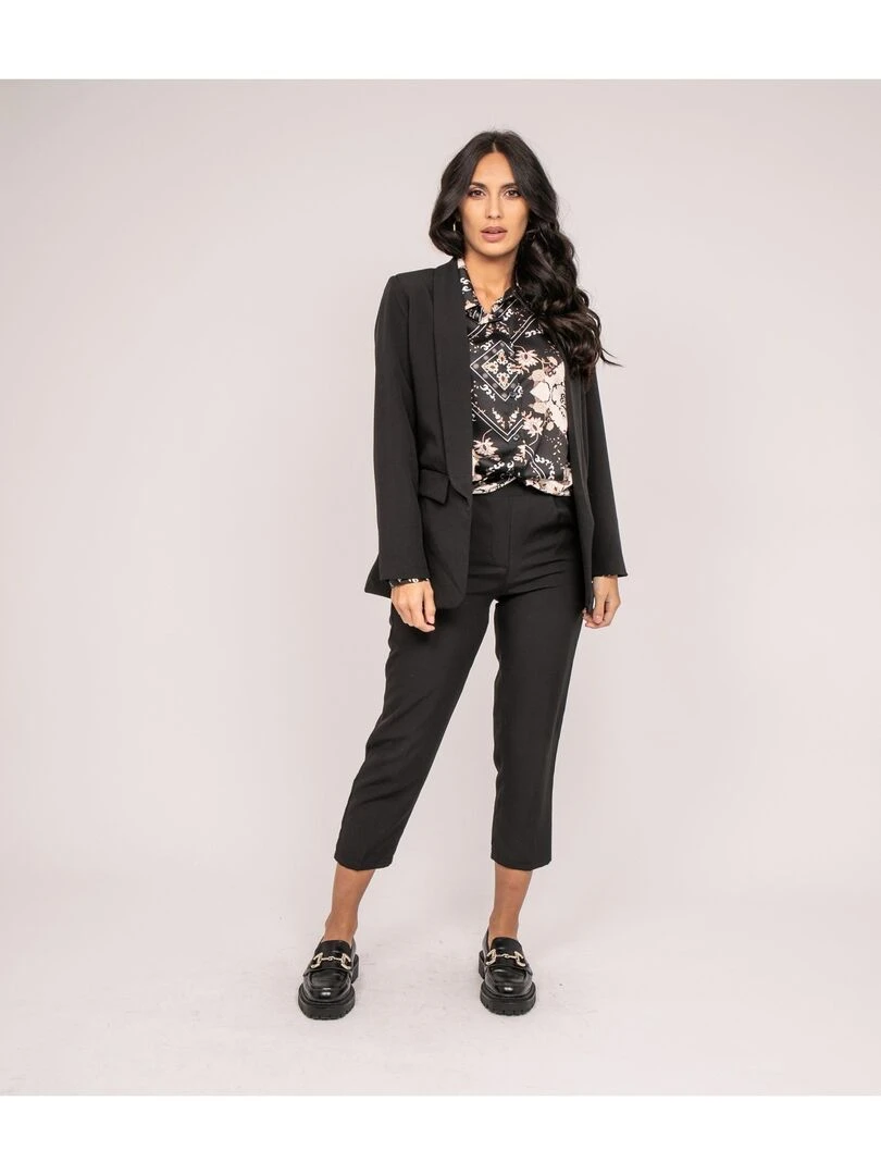 Pantalon tailleur ESTRELLA Noir