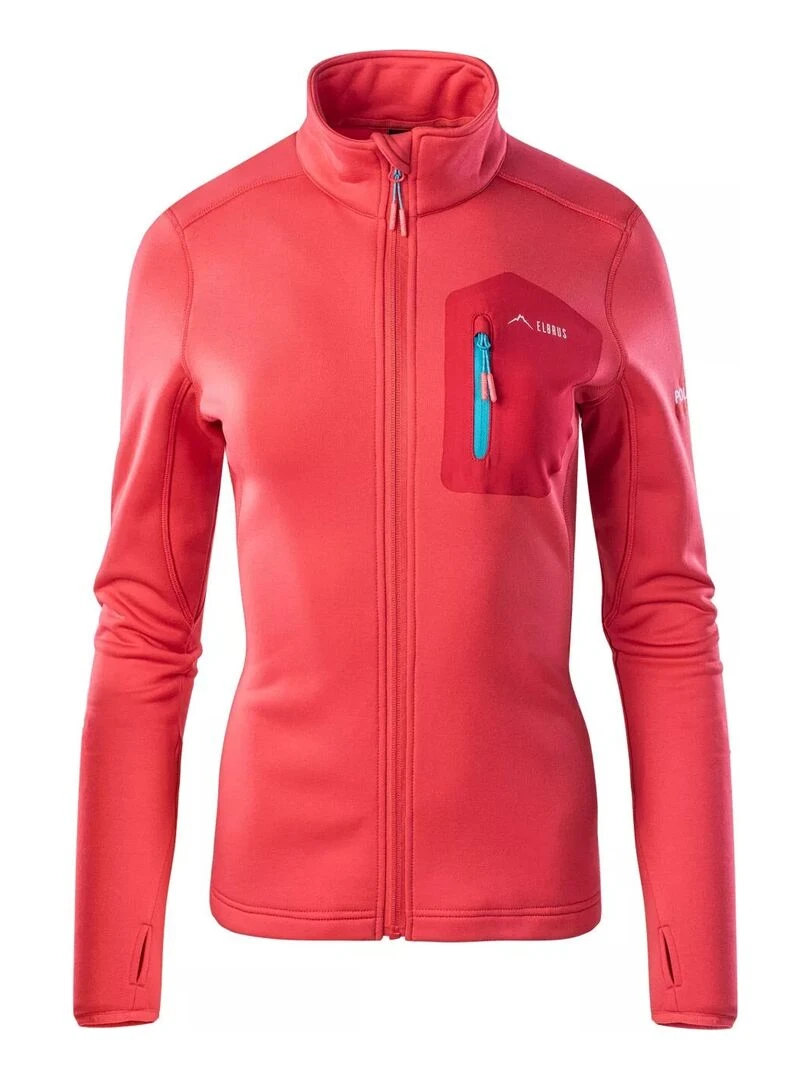 Elbrus Veste polaire EMINO Rouge carmin