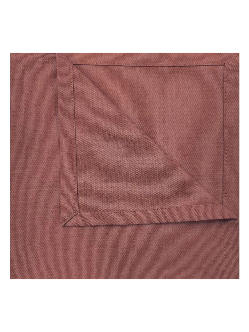 Serviette de table unie et colorée Rose clair