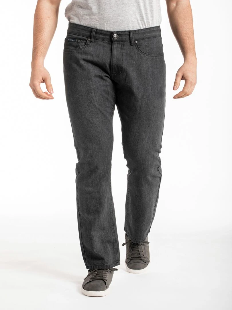 Jeans RL70 coton coupe droite PAULO 'Rica Lewis' Gris