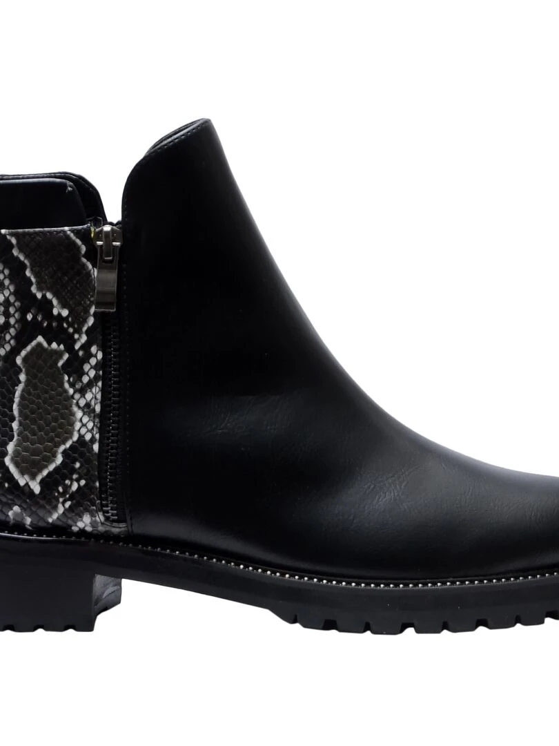 Bottines Bikers The Divine Factory   Noir