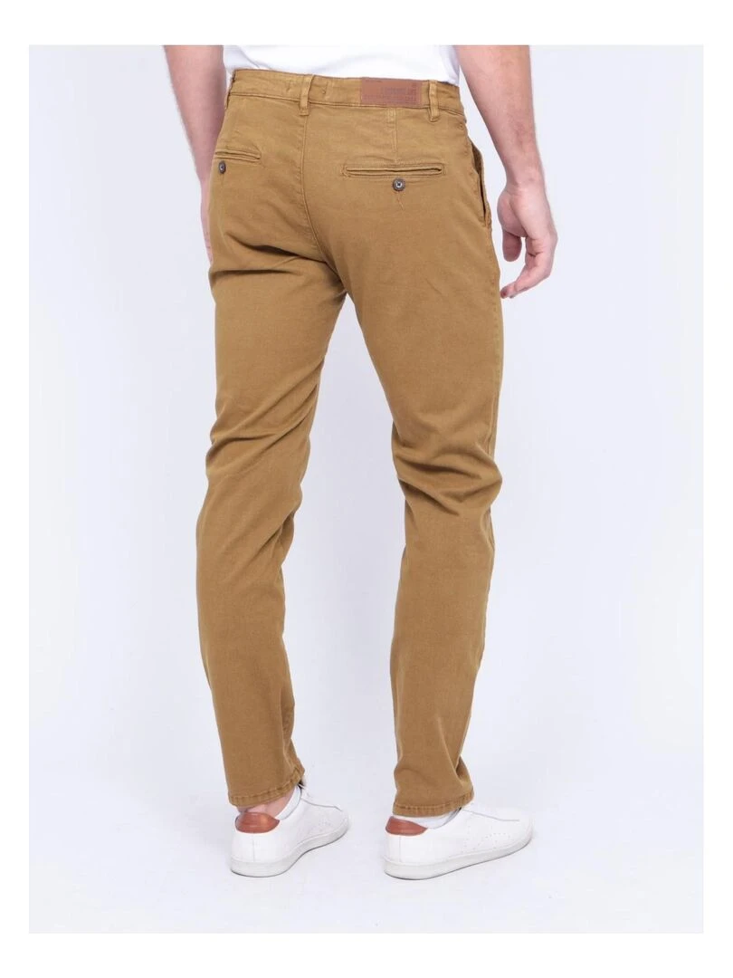 Pantalon chino VODELY Moutarde