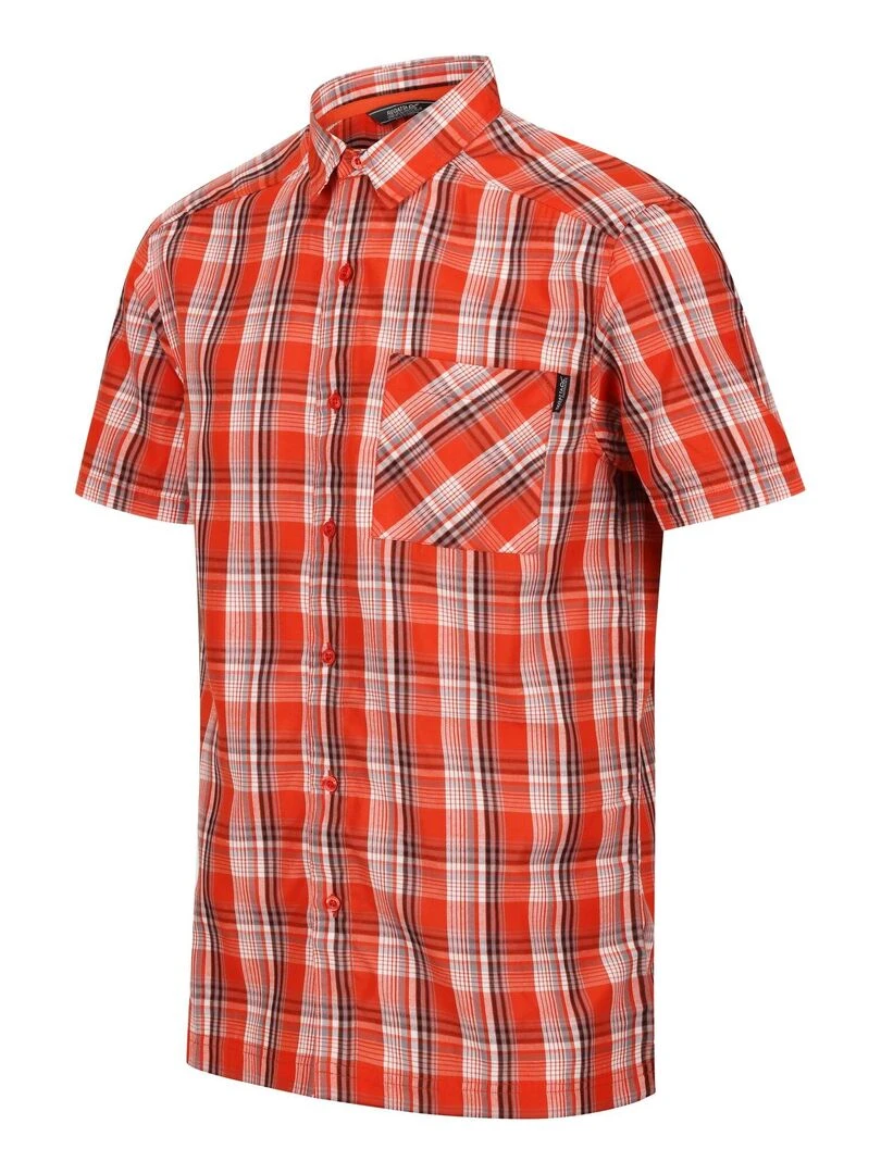 Regatta   Chemise MINDANO   Rouge brique