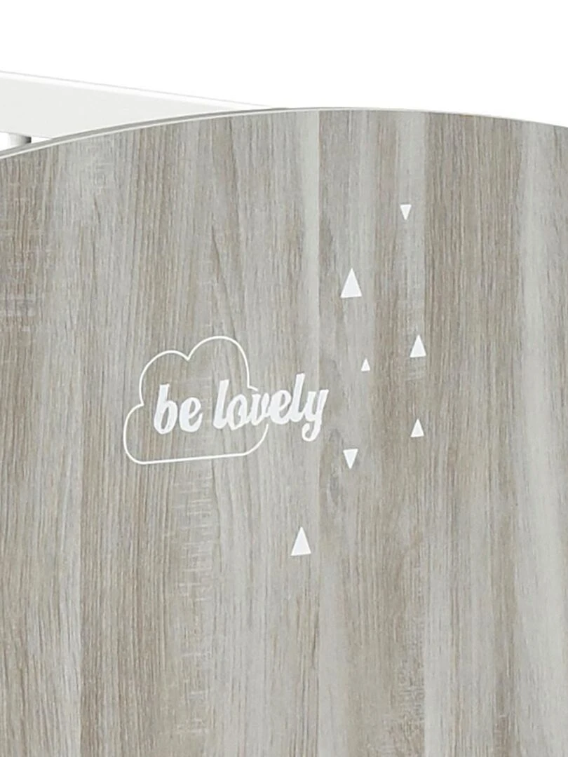 Lit bébé SMILE BABYPRICE Gris