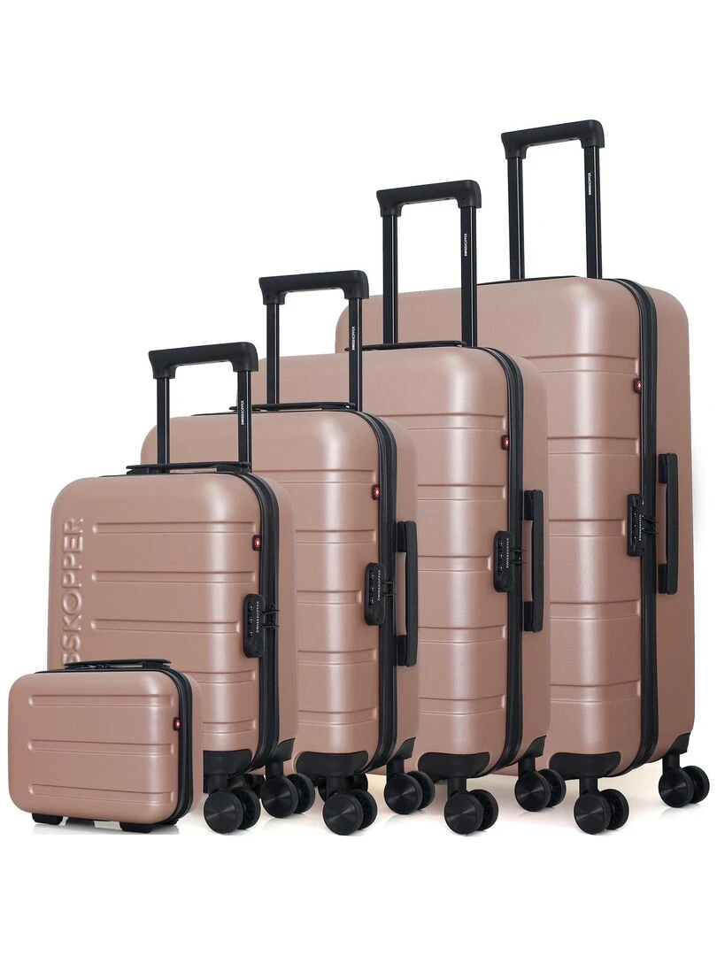 SWISS KOPPER SET DE 5 AIGLE U Rose