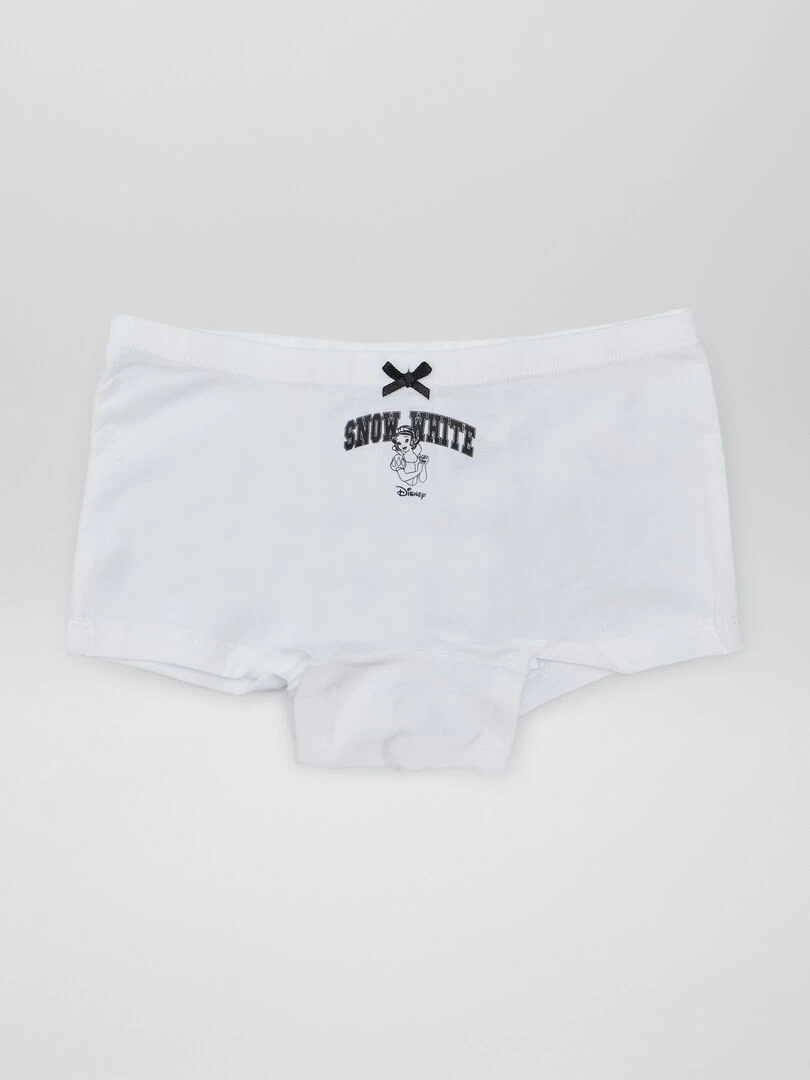 Lot de 3 shortys 'Blanche Neige' 'Disney'   Blanc