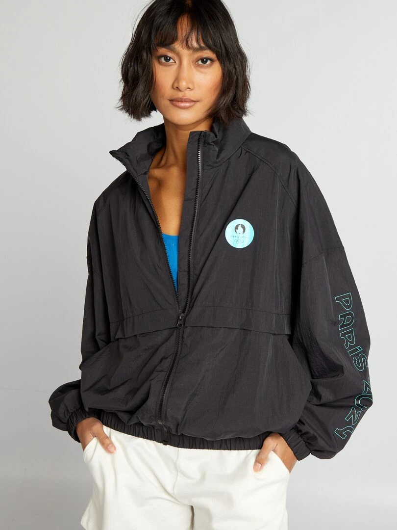 Blouson de sport Paris 2024 Noir