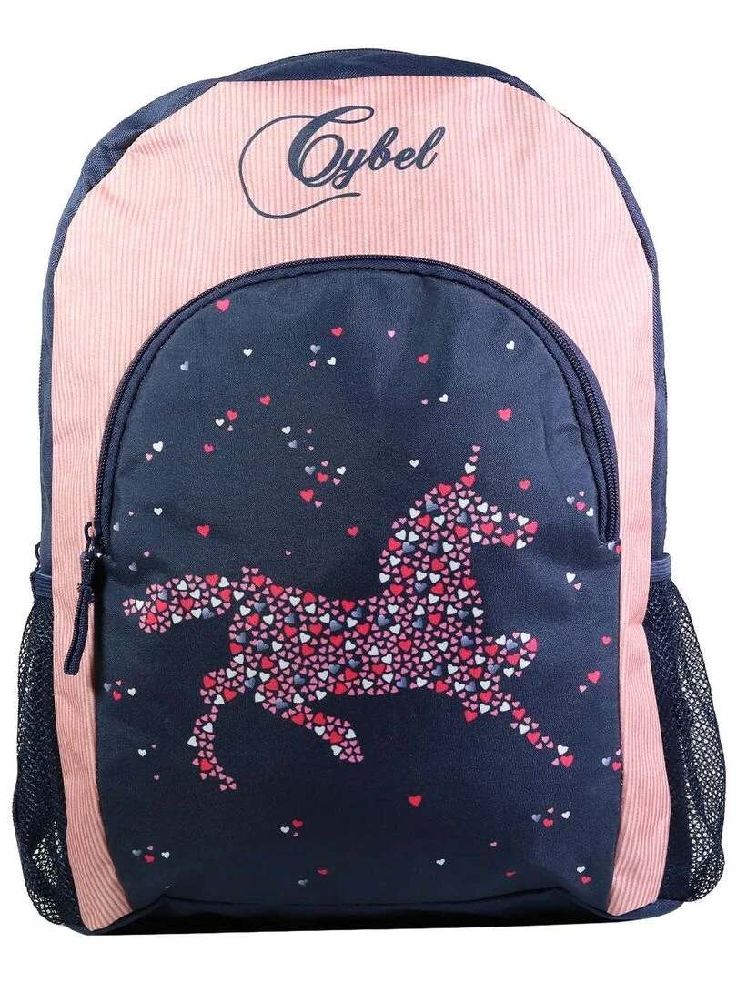 BAGTROTTER Sac à dos 37 cm avec poche Cybel Cheval Licorne Bleu Bleu