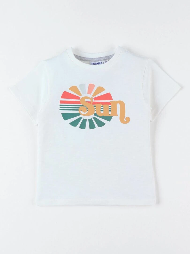 T shirt à manches courtes Noukie's Beige