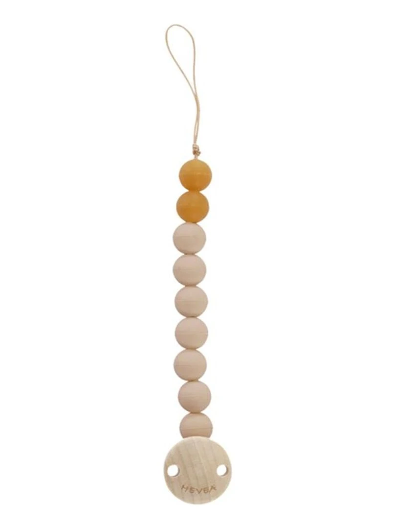 Attache tétine en caoutchouc 100% naturel Sandy Nude Multicolore