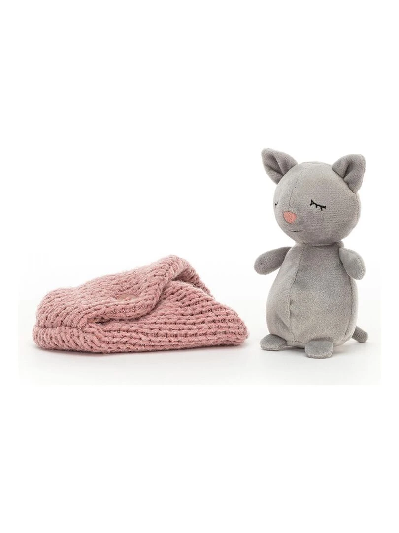Peluche Cosie Kitten   L: 10 cm x l : 10 cm x H: 18 cm   Gris