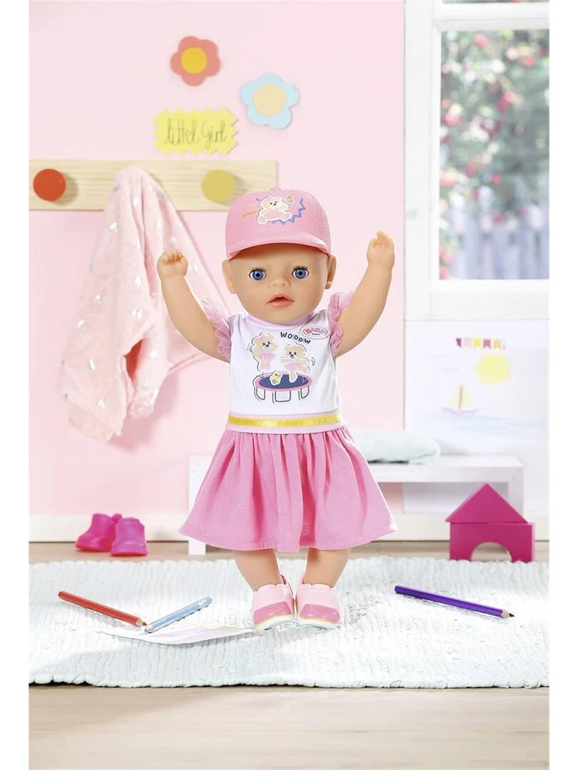 Baby born Jardin d'enfants Ensemble Tenue et Casquette 36 cm   N/A