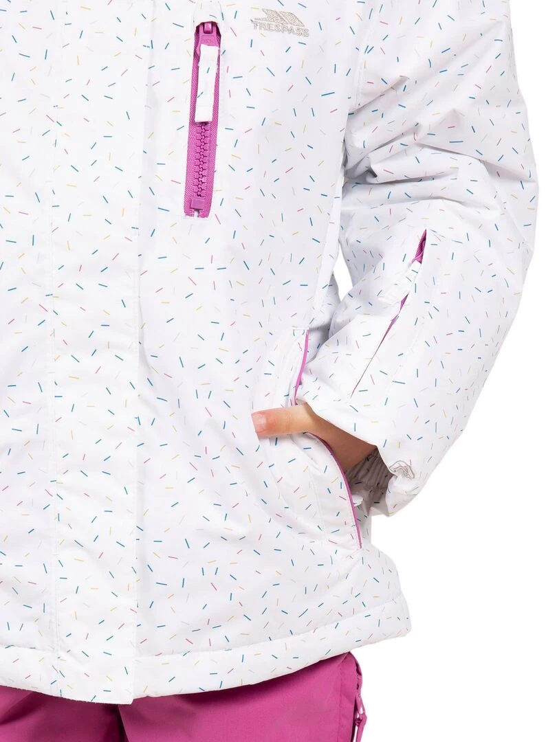 Trespass   Blouson de ski CHIC   Blanc