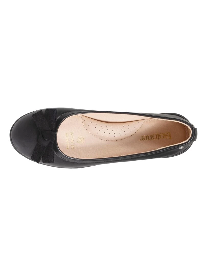 Ballerines Femme nœud Noir Noir