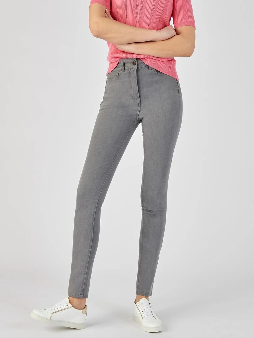 Slim taille haute Perfect Fit by Damart Damart Gris