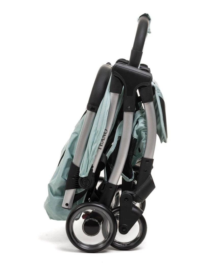 Bebelissimo   Poussette bébé Citadine Ultra Compacte   De 0 à 36 mois   Teano   vert   Vert