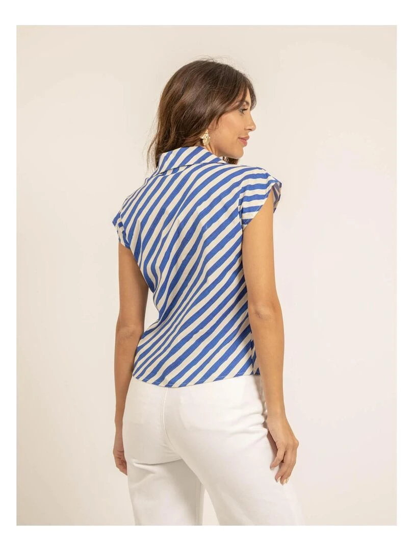 Chemise sans manches OMANIE Bleu