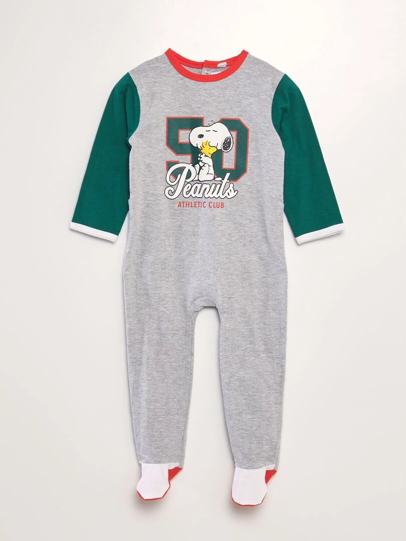 Pyjama dors bien 'Snoopy' Vert