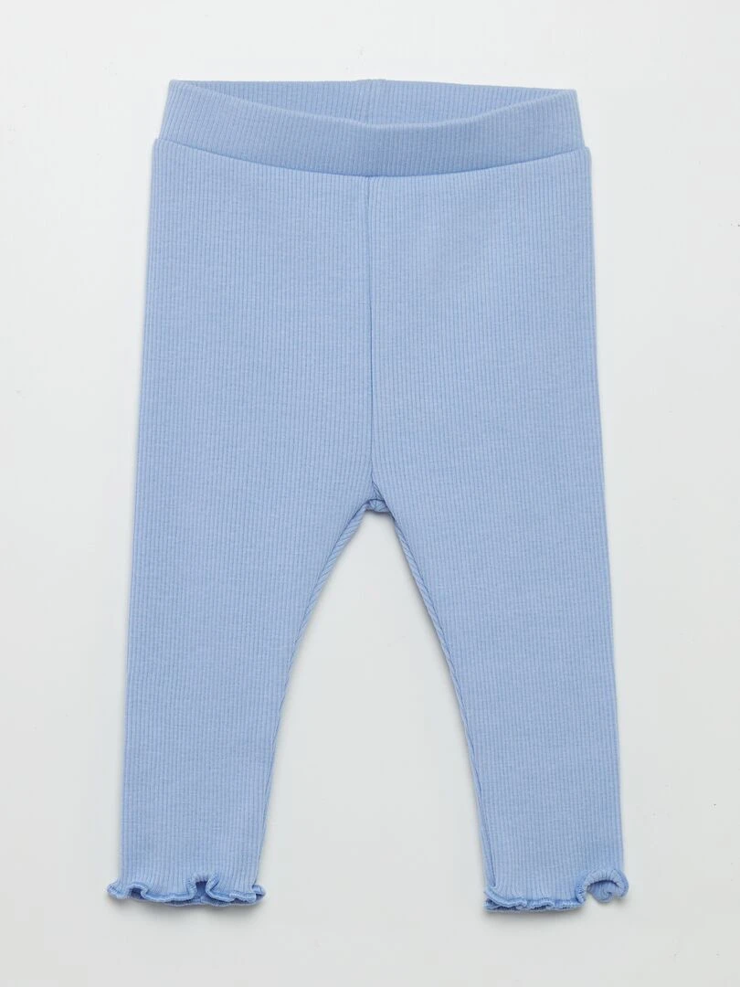 Ensemble legging + t shirt imprimé   2 pièces   Bleu