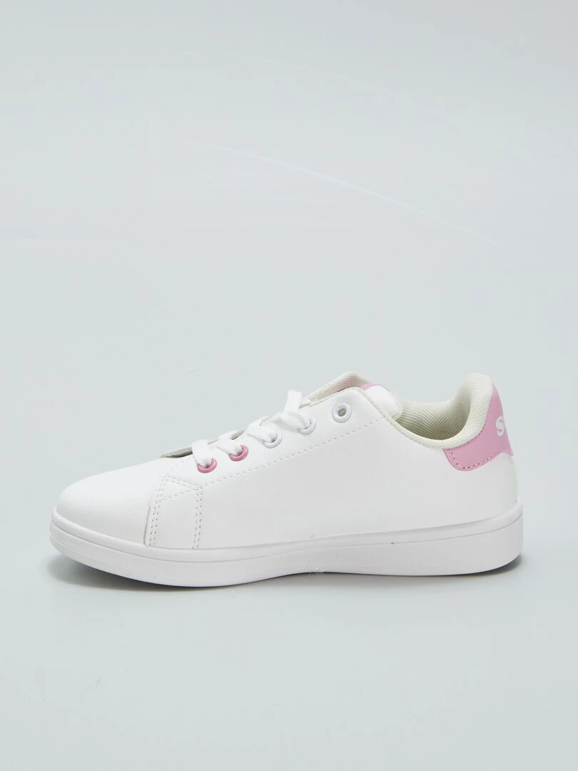 Baskets basses 'Stitch'   blanc