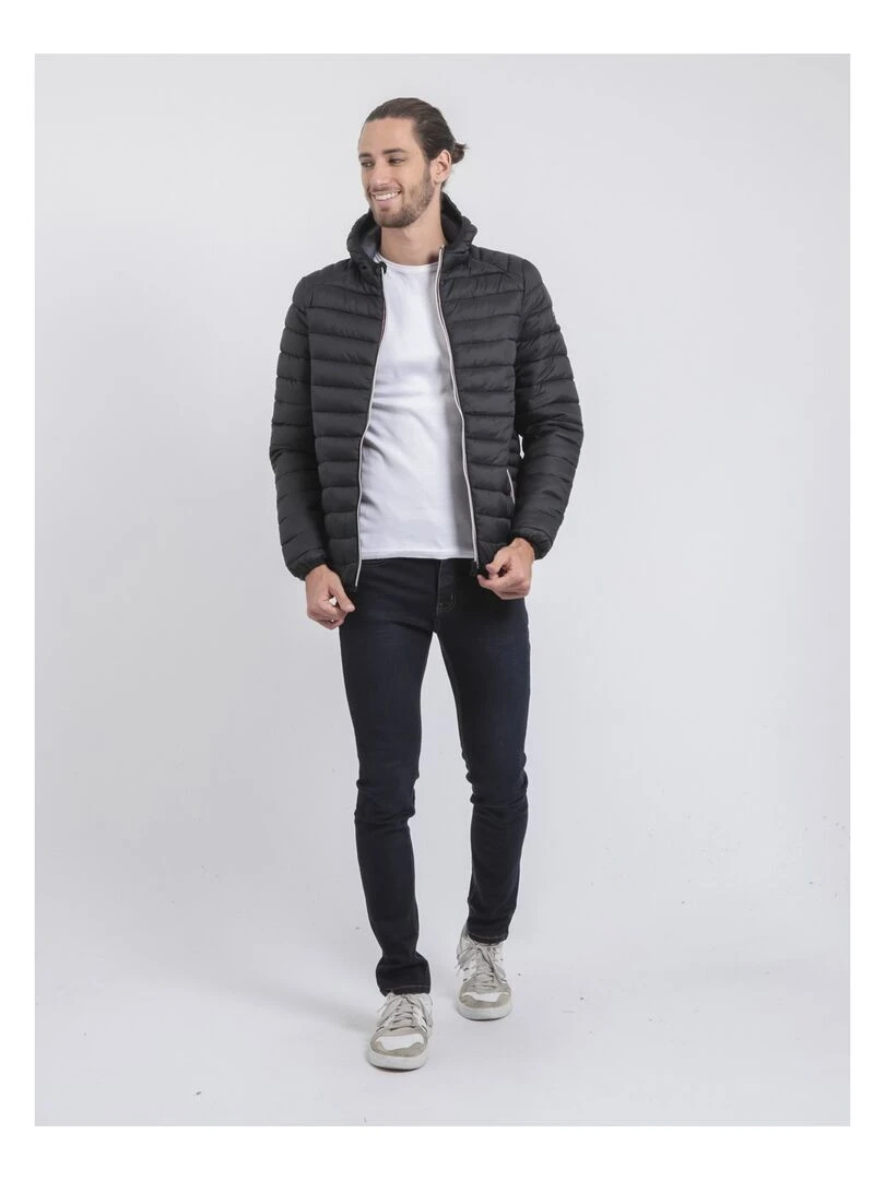 Doudoune légère capuche ZILLING   Noir