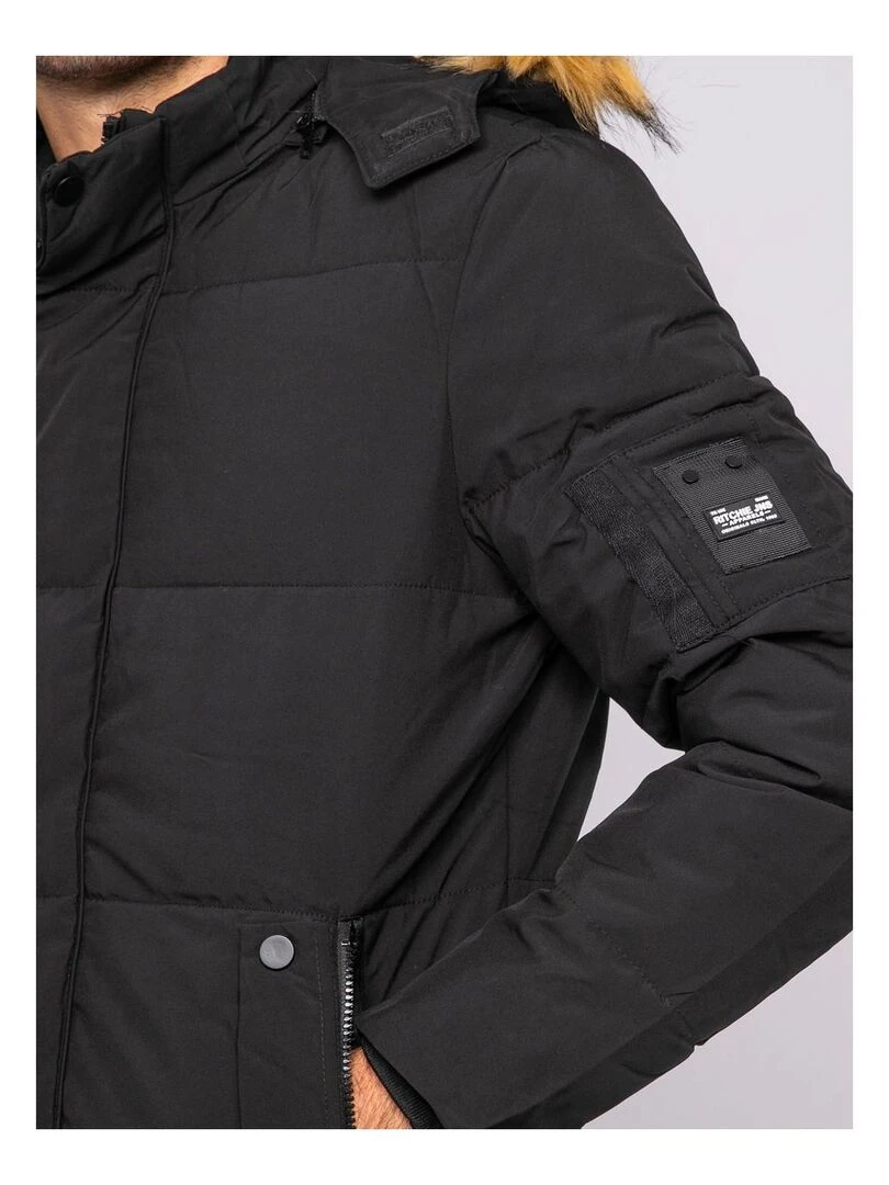 Doudoune capuche ZENABOU   Noir