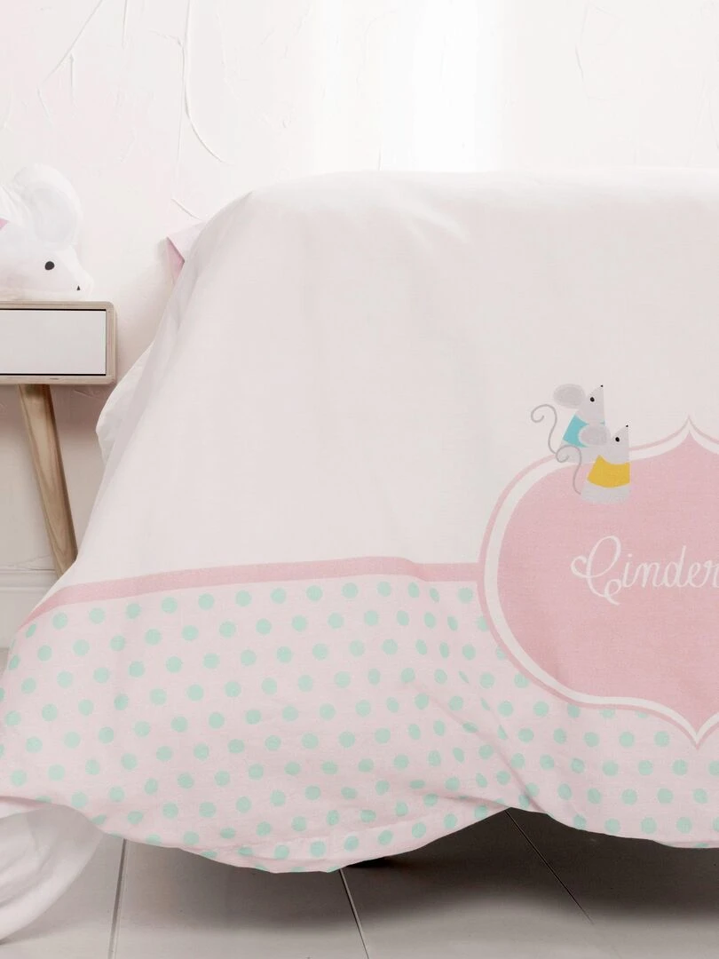 Parure housse de couette 2 pièces Pumpkin "Happyfriday"   Bleu Jaune