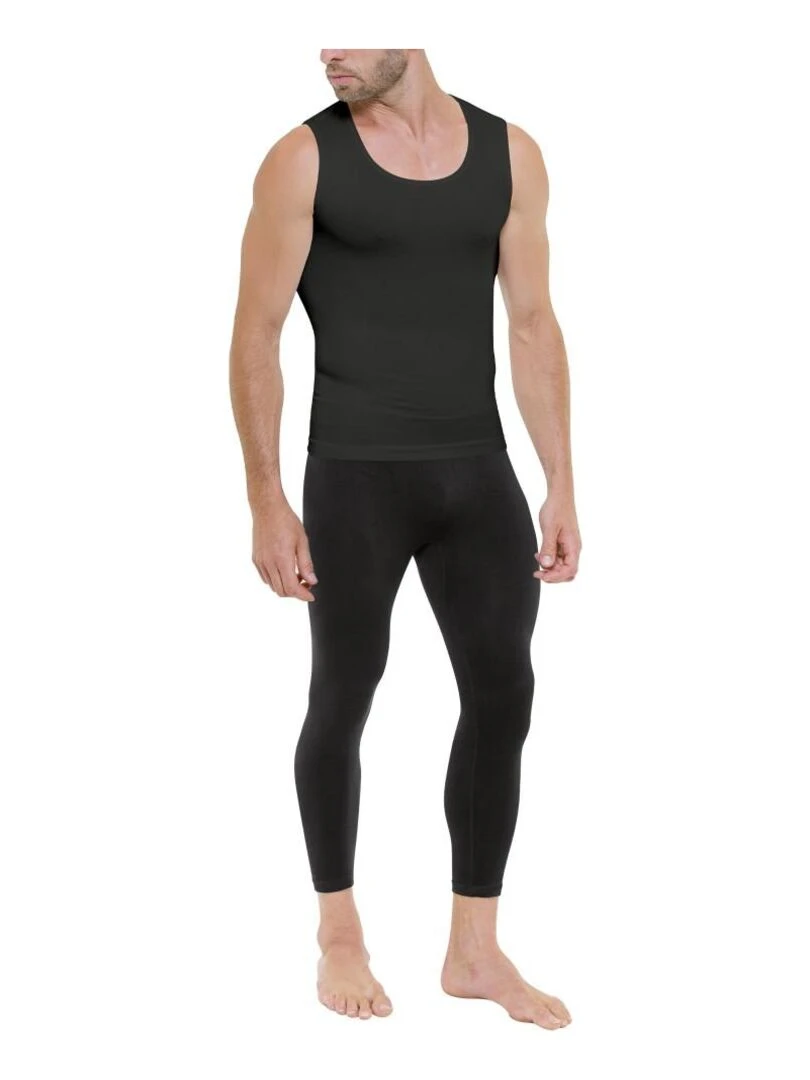 Ensemble sculptant collant et débardeur Cellutex Noir