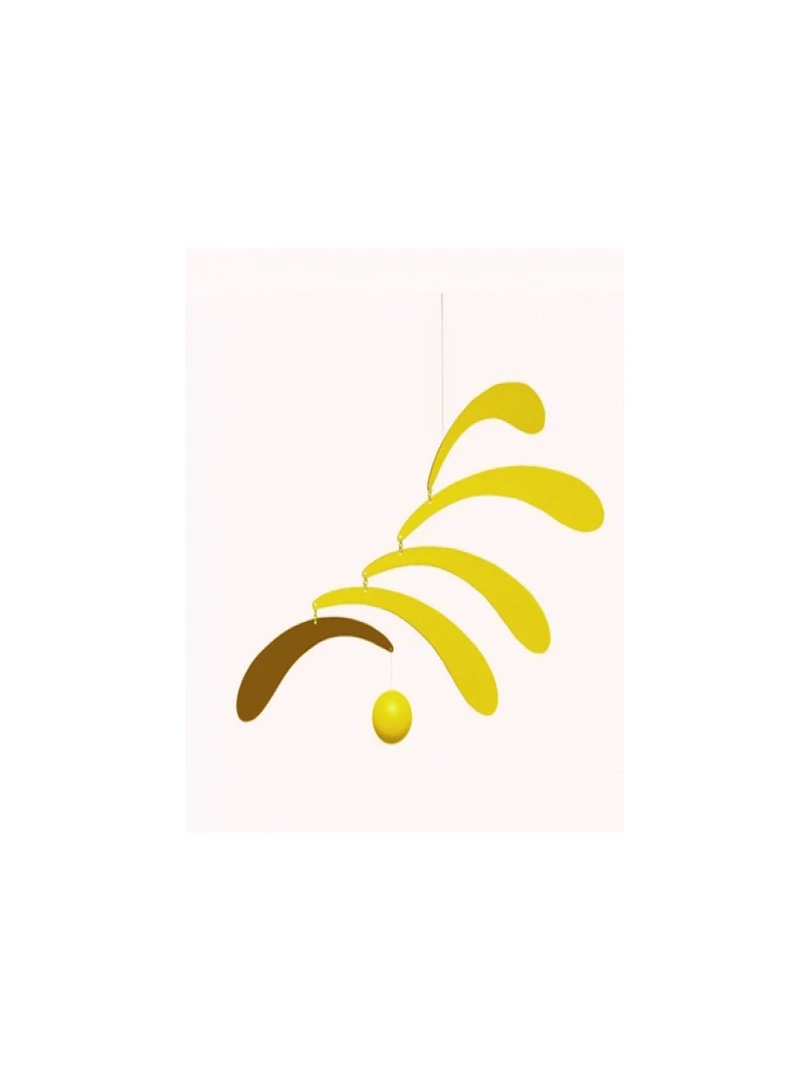 'flensted Mobiles' Flowing Rhythm Jaune Jaune