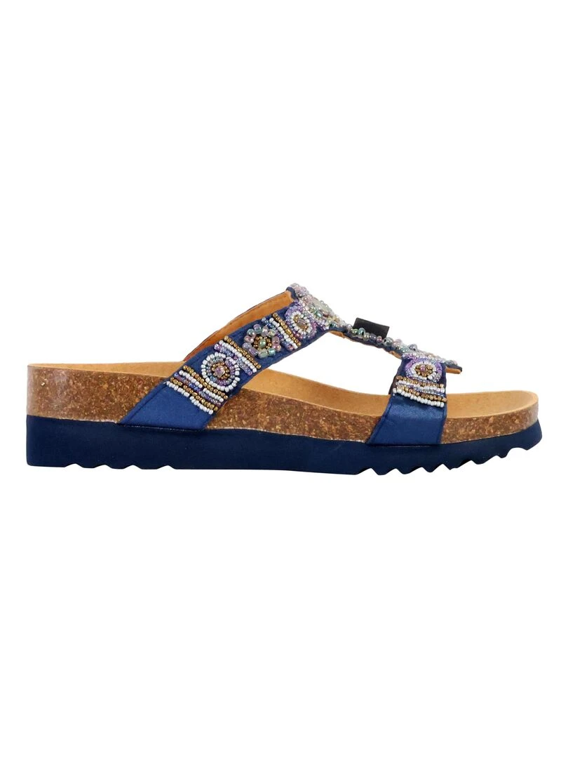 Mules à Enfiler Scholl New Bogota'Wedge Bleu