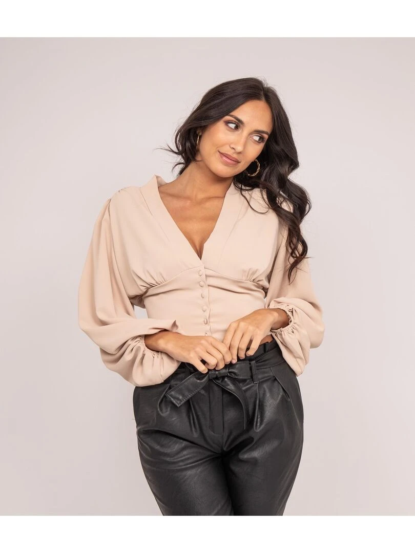 Blouse FOLIVIA Beige