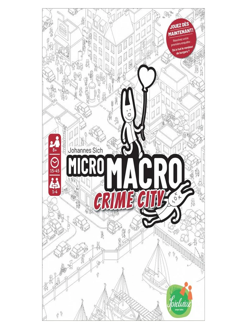 Micro Macro Crime City Jeu De Societe N/A