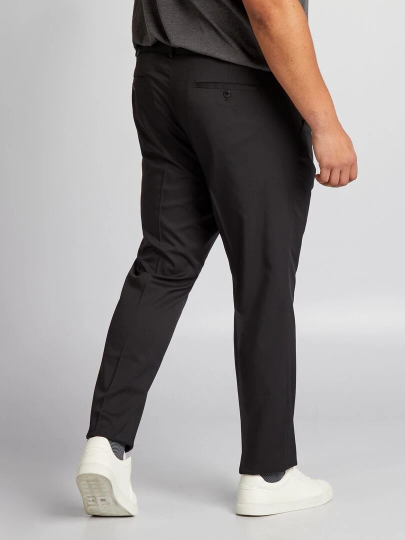 Pantalon de costume slim   noir