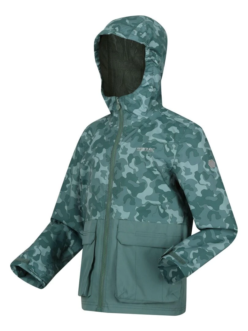 Regatta   Veste imperméable HYWELL   Vert foncé
