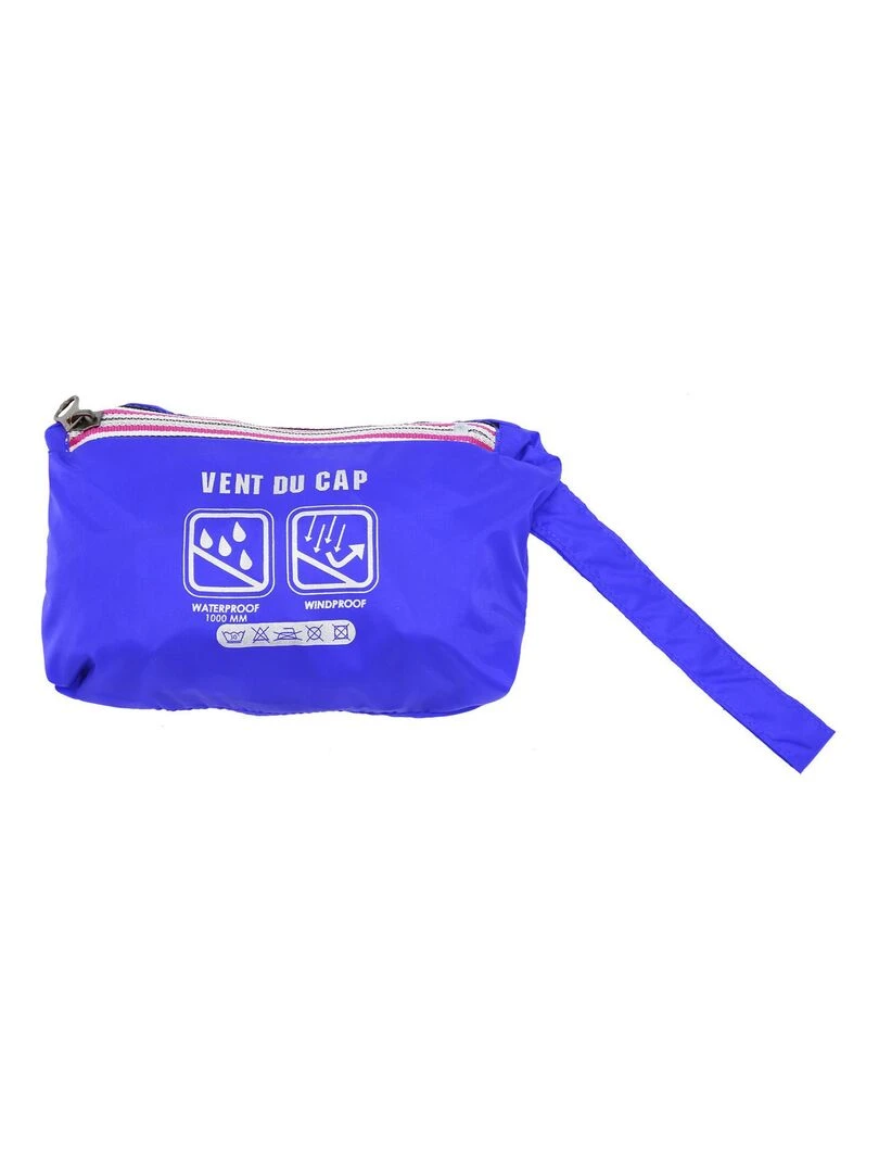 Coupe vent fille GAROW   VENT DU CAP   Bleu